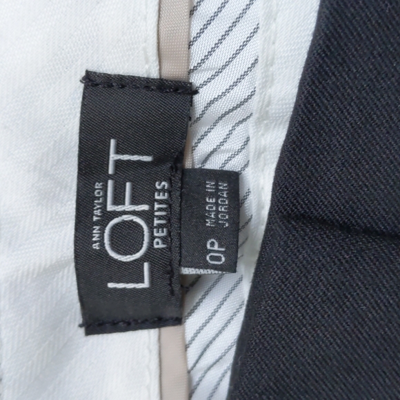 Loft Petite Marissa Trouser, 0P, Black - Picture 3 of 8